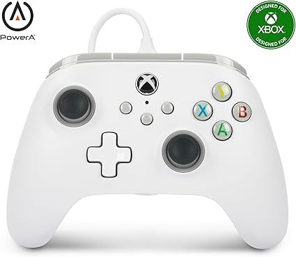 Xbox Series Controller Wired Power A White New