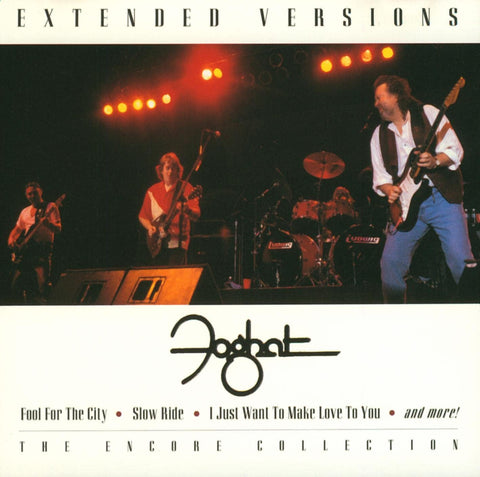 Foghat - Extended Versions CD Used