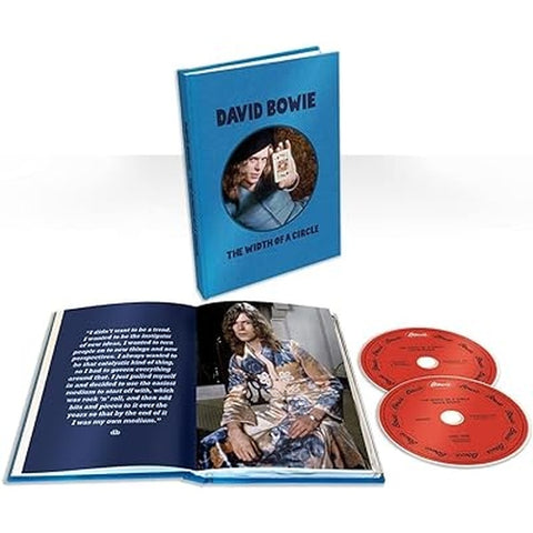 David Bowie - The Width Of A Circle (2 Cd & Hard Cover Book) CD New