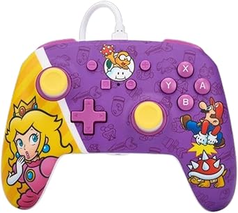 Switch Controller Wired Power A Princess Peach New