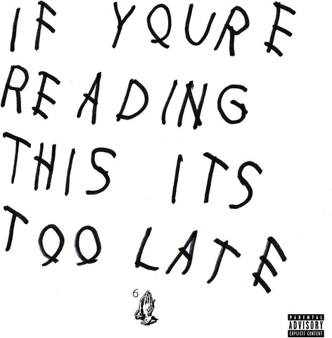 Drake - If You're Reading This It's Too Late Vinyl New