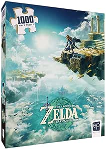 Zelda Tear Of The Kingdom 1000 Piece Puzzle New