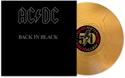 Ac/Dc - Back In Black (50Th Anniversary Gold) Vinyl New