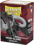 Dragon Shield Sleeves Matte - Non Glare Blood Red New