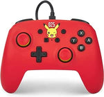 Switch Controller Wired Power A Laughing Pikachu New