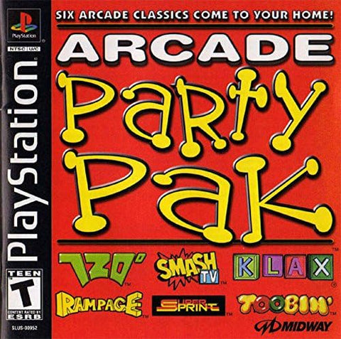 Arcade Party Pak (manual & disc only) PS1 Used