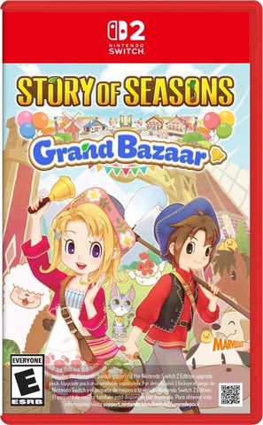 Story Of Seasons Grand Bazaar Switch 2 New
