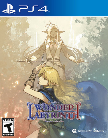 Record of Lodoss War Wonder Labyrinth PS4 New