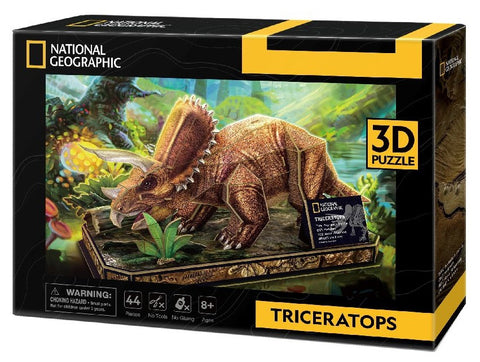 National Geographic 3D Puzzle Triceratops