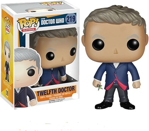 Funko Pop Television Dr Who Twelfth Doctor Slight Damage To Box New