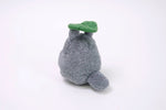 Totoro Beanbag Body with Leaf 2" Plush New