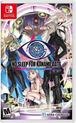 No Sleep For Kaname Date From AI The Somnium Files Switch New