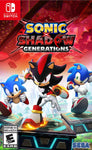 Sonic X Shadow Generations Switch New