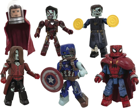 Marvel's What If..? Zombie Minimates DCD 40th Anniversary Boxed Set Figure New