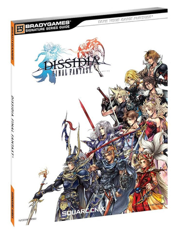 Final Fantasy Dissidia No Poster Hint Guide Used
