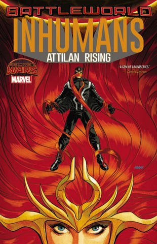 Inhumans Attilan Rising Trade Paper Back Used