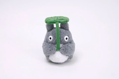 Totoro Beanbag Body with Leaf 2" Plush New