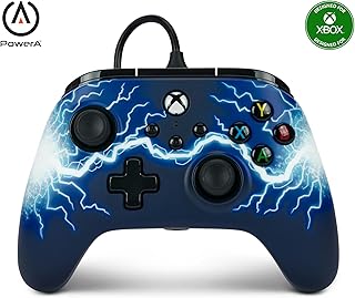 Xbox Series Controller Wired Enhanced Power A Arc Lightning New