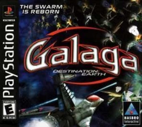 Galaga Destination Earth PS1 Used