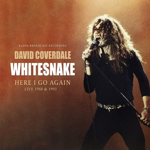 David Coverdale - Here I Go Again Live 1988 & 1993 Vinyl New