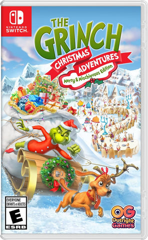 Grinch Christmas Adventure Merry & Mischievous Edition Switch New