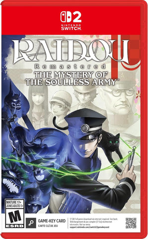 Raidou Remastered The Mystery Of The Soulless Army Game Key Card Switch 2 New