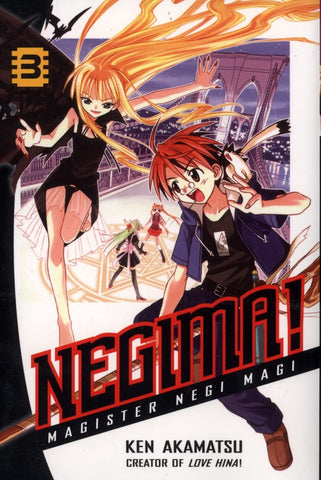 Negima Vol 03 Manga Used