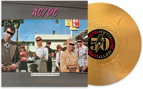 Ac/Dc - Dirty Deeds Done Dirt Cheap (50Th Anniversary Gold) Vinyl New