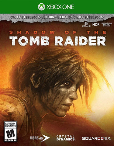 Shadow Of The Tomb Raider Steelbook Xbox One Used