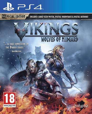 Vikings Wolves Of Midgard Import PS4 Used