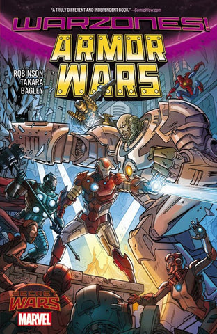 Armor Wars: Warzone! Graphic Novel Used