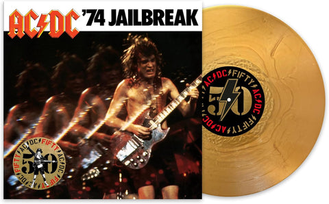 Ac/Dc - 74 Jailbreak (50Th Anniversary Metallic Gold) Vinyl New