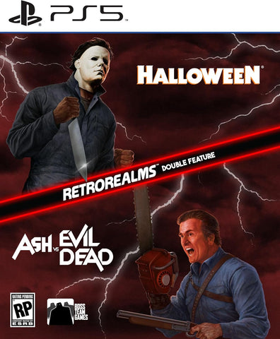 Halloween And Ash vs Evil Dead Retrorealms Double Feature PS5 New