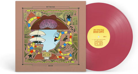 West Texas Exiles - 8000 Days (Oxblood) Vinyl New