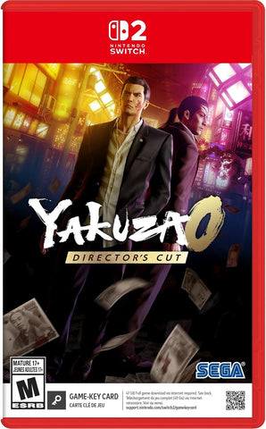 Yakuza 0 Directors Cut Game Key Card Switch 2 New