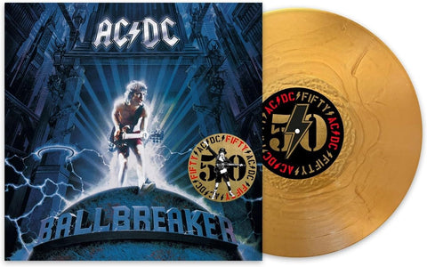 Ac/Dc - Ballbreaker (50Th Anniversary Metallic Gold) Vinyl New