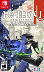 Raidou Remastered The Mystery Of The Soulless Army Launch Edition Switch Used
