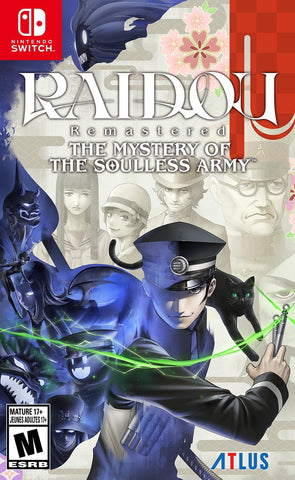 Raidou Remastered The Mystery Of The Soulless Army Launch Edition Switch Used