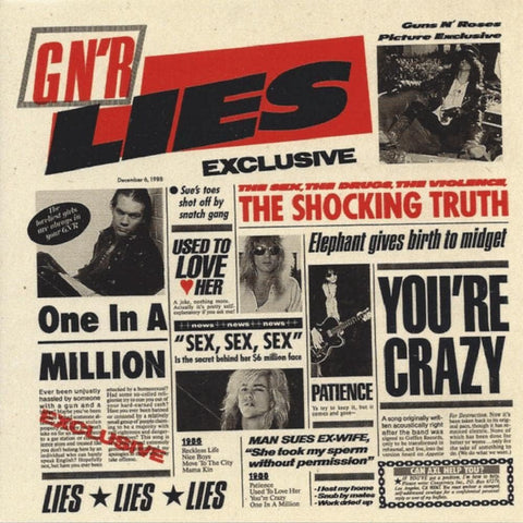 Guns N Roses - GN'R Lies CD New