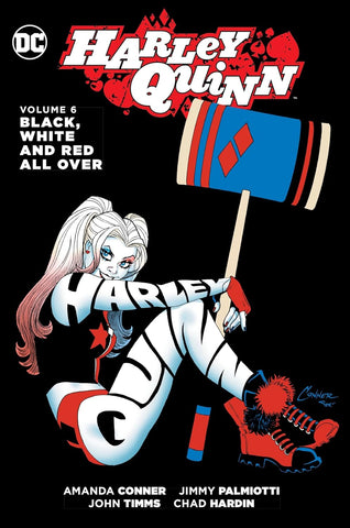 Harley Quinn Vol 06: Black, White and Red All Over Hardcover Used
