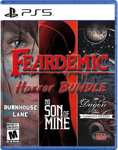 Feardemic Horror Bundle PS5 New