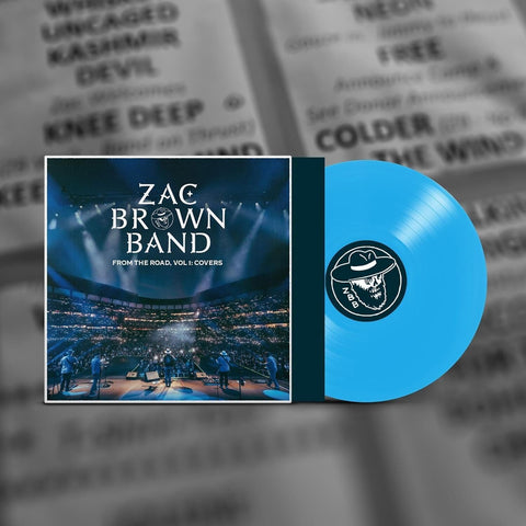 Zac Brown Band - From The Road Vol 1 Covers (2lp Cornetto Pinwheel Black & Blue) Vinyl New