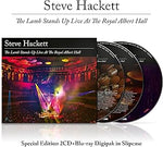 Steve Hackett - The Lamb Stands Up Live At The Royal Albert Hall (2Cd+Blu-Ray) CD New