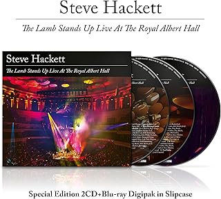 Steve Hackett - The Lamb Stands Up Live At The Royal Albert Hall (2Cd+Blu-Ray) CD New