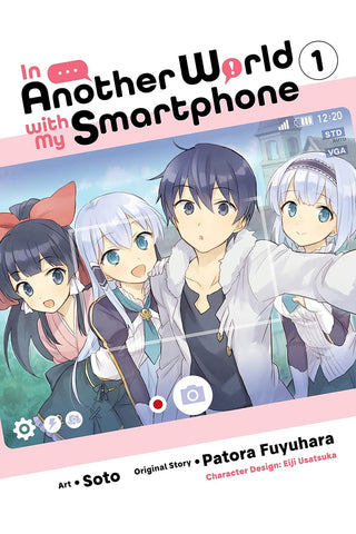 In Another World With My Smartphone Bundle Vol 01-05 Manga Used