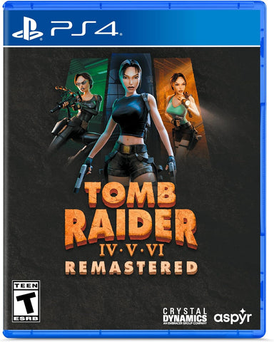 Tomb Raider IV-VI Remastered Starring Lara Croft PS4 New