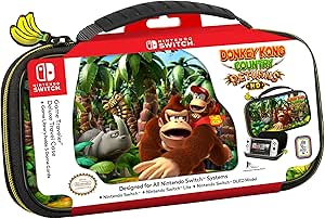 Switch Carry Case Donkey Kong Country Returns Travel Case New