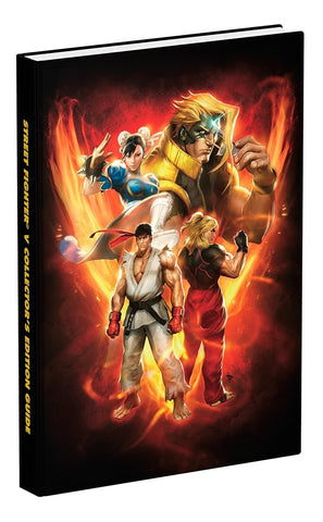 Street Fighter V Collectors Edition Hardcover Hint Guide Used