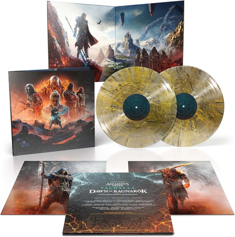 Stephanie Economou - Assassin's Creed Valhalla Dawn Of Ragnarok (2 Lp Gold Black Smoke) Vinyl New