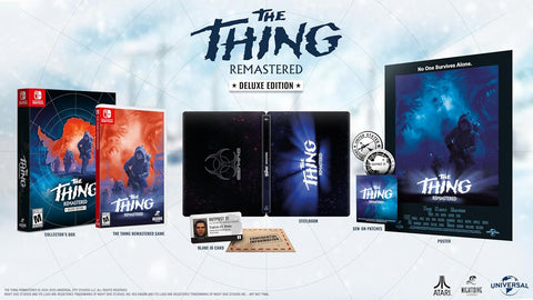 The Thing Remastered Deluxe Edition Switch New